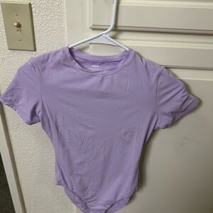 SKIMS Fits Everybody T-Shirt Bodysuit in Lily size Small